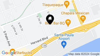 Map of 219 Stanford Street, Santa Paula CA, 93060