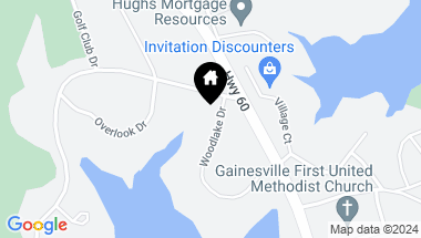 Map of 145 Woodlake Drive, Gainesville GA, 30506