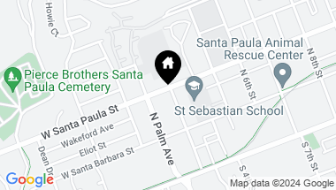 Map of 240 N Olive Street, Santa Paula CA, 93060