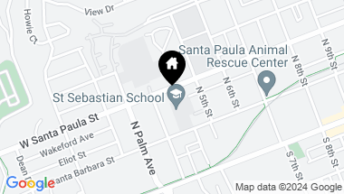 Map of 320 E Santa Paula Street, Santa Paula CA, 93060