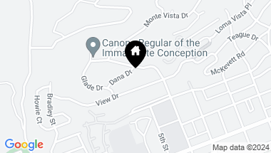 Map of 580 Dana Drive, Santa Paula CA, 93060