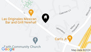 Map of 23526 Newhall Avenue 6, Newhall CA, 91321
