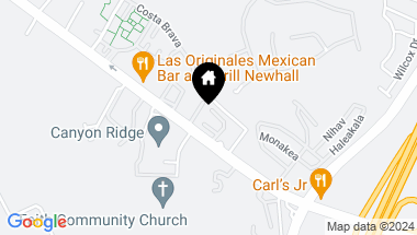Map of 23546 Newhall Avenue 6, Newhall CA, 91321
