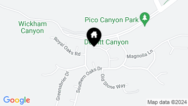 Map of 25081 River Walk Lane, Stevenson Ranch CA, 91381