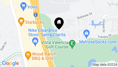 Map of 24786 Masters Cup Way, Valencia CA, 91355