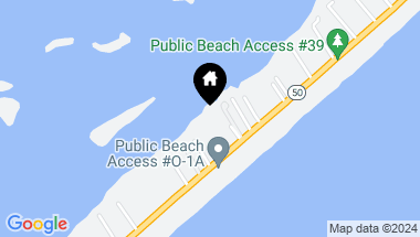 Map of 410 N Anderson Boulevard, Topsail Beach NC, 28445