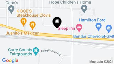 Map of 2018 Mabry Drive Drive, Clovis NM, 88101