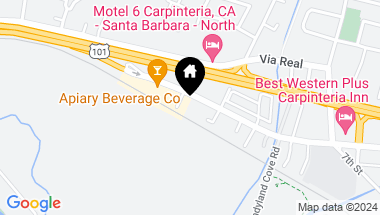 Map of 4237 Carpinteria Avenue, A&B, SANTA BARBARA CA, 93013