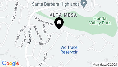 Map of 829 Roberto Avenue, SANTA BARBARA CA, 93109