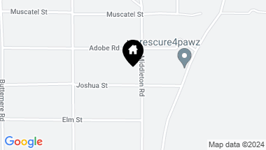 Map of 7694 Joshua Street, Phelan CA, 92371