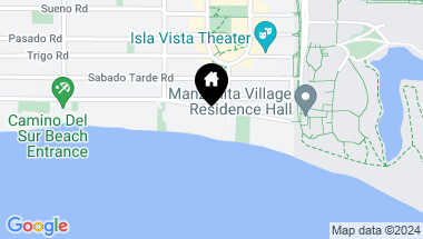 Map of 6561 Del Playa Drive, Isla Vista CA, 93117