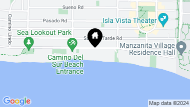 Map of 6647-6649 Del Playa Drive, GOLETA CA, 93117
