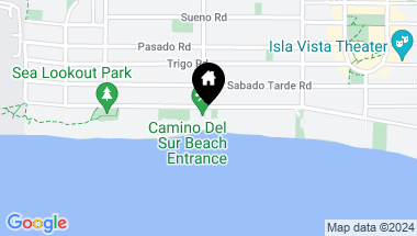 Map of 6697 Del Playa Drive, GOLETA CA, 93117