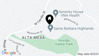 Map of 980 Miramonte Drive, 3, SANTA BARBARA CA, 93109