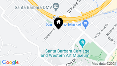 Map of 513 Coronel Place, 5, SANTA BARBARA CA, 93101