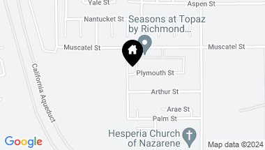 Map of 14335 Plymouth Street, Hesperia CA, 92345