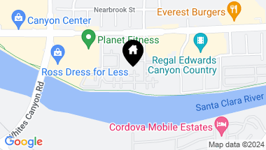 Map of 27061 Crossglade Avenue Unit: Unit 2, Santa Clarita CA, 91351