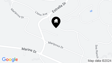 Map of 4160 La Ladera Road, Santa Barbara CA, 93110
