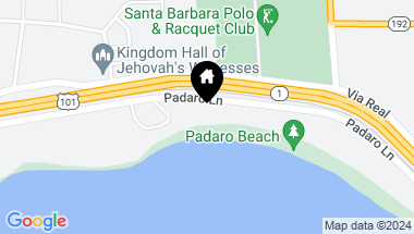 Map of 3281 Padaro Lane, CARPINTERIA CA, 93013