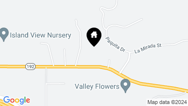 Map of 3656 Foothill Road, CARPINTERIA CA, 93013