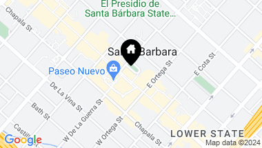 Map of 730 State Street, SANTA BARBARA CA, 93101