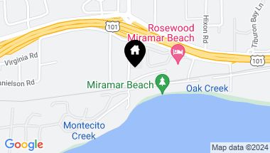 Map of 1 Miramar Avenue, - Share 1, MONTECITO CA, 93108