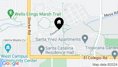 Map of 543 Fireside Lane, GOLETA CA, 93117