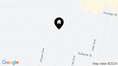 Map of 9324 Hickory Avenue, Hesperia CA, 92345