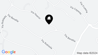 Map of 4539 Via Huerto, SANTA BARBARA CA, 93110