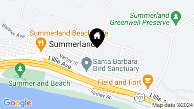 Map of 2435 Golden Gate Avenue, SUMMERLAND CA, 93067