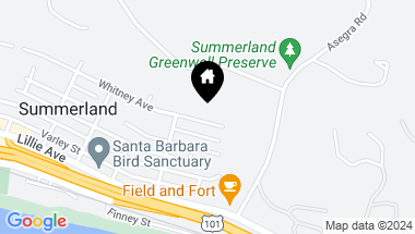 Map of 2540 Whitney Avenue, SUMMERLAND CA, 93067