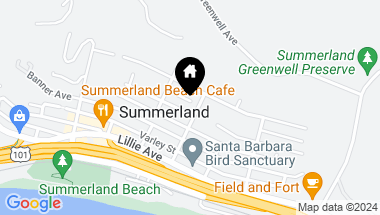 Map of 2393 Emerson Street, SUMMERLAND CA, 93067