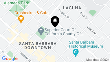Map of 216 E Figueroa Street, SANTA BARBARA CA, 93101