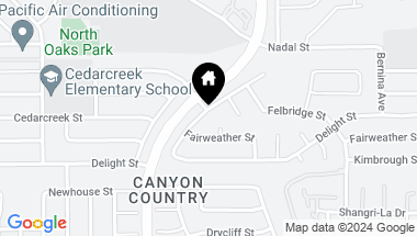 Map of 27764 Walnut Springs Avenue, Canyon Country CA, 91351
