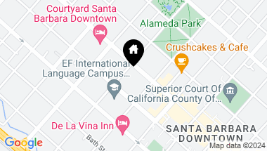 Map of 1425 State Street, SANTA BARBARA CA, 93101