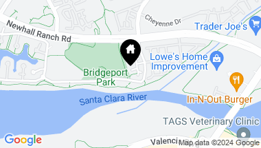 Map of 23420 Waterway Lane 15, Valencia CA, 91355