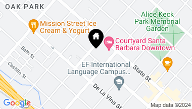 Map of 1628 Chapala Street, SANTA BARBARA CA, 93101