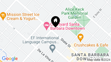Map of 1528 State Street, SANTA BARBARA CA, 93101