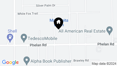 Map of 9791 Anaconda Avenue, Oak Hills CA, 92344