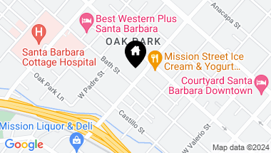 Map of 228 W Mission Street, SANTA BARBARA CA, 93101