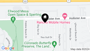 Map of 236 Palo Alto Drive, GOLETA CA, 93117