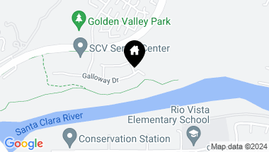 Map of 20545 Galloway Drive, Saugus CA, 91350