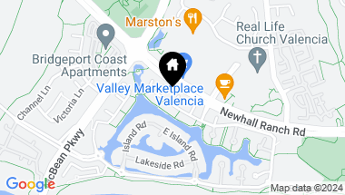 Map of 23925 Windward Lane, Valencia CA, 91355