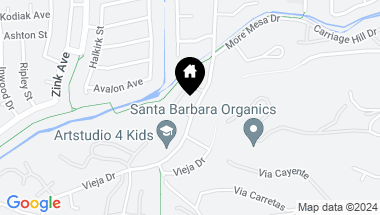 Map of 4669 Vintage Ranch Lane, SANTA BARBARA CA, 93110