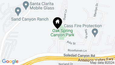 Map of 28963 Oak Spring Canyon Road 7, Santa Clarita CA, 91387