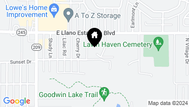 Map of 1301 E Llano Estacado Boulevard, Clovis NM, 88101
