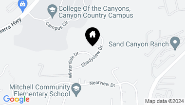 Map of 28783 Winterdale Drive, Canyon Country CA, 91387
