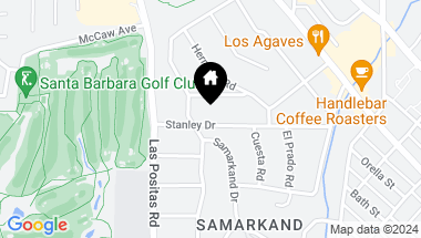 Map of 440 Stanley Drive, SANTA BARBARA CA, 93105