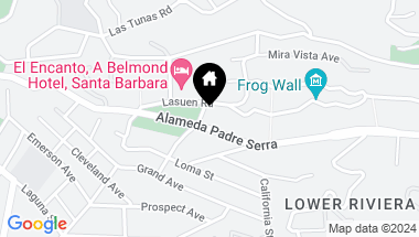 Map of 900 Moreno Road, SANTA BARBARA CA, 93103