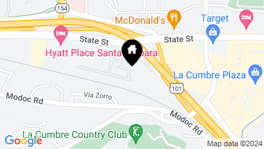 Map of 4025 State Street, Spc 24, SANTA BARBARA CA, 93110